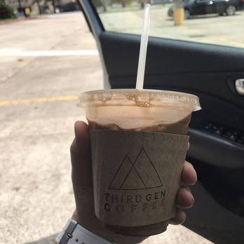Third Gen Coffee - simple iced mocha latte! - Coffee & Tea Near Me - The Woodlands, Texas