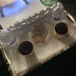 Vita Hands - Tea, water and crackers they gave us.