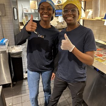 CAVA - Lamia and keke such excellent customer service ! - Mediterranean Near Me - Virginia Beach, Virginia CAVA - Lamia and keke such excellent customer service ! - Mediterranean Near Me - Virginia Beach, Virginia