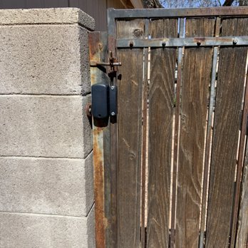 Eagle Security Systems - Outdoor gate sensor install - Security Systems Near Me - Phoenix, Arizona Eagle Security Systems - Outdoor gate sensor install - Security Systems Near Me - Phoenix, Arizona