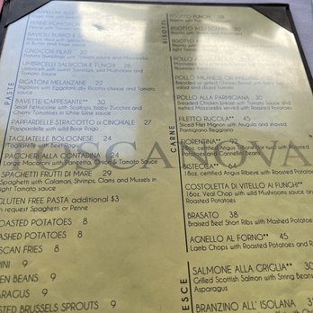 Toscanova - Menu - Italian Near Me - Los Angeles, California Toscanova - Menu - Italian Near Me - Los Angeles, California
