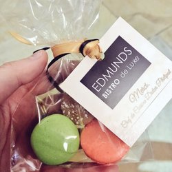 Edmunds - Took home some delicious macaroons- freshly made on site!