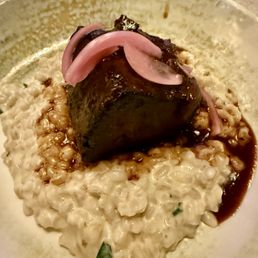 Short rib with risotto Short rib with risotto