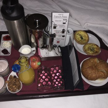Sterling Inn and Spa - lookit what you git, quiche, croissants, juice, granola and yogurt + french pressed coffee oooh lala - Hotels Near Me - Niagara Falls, Ontario Sterling Inn and Spa - lookit what you git, quiche, croissants, juice, granola and yogurt + french pressed coffee oooh lala - Hotels Near Me - Niagara Falls, Ontario