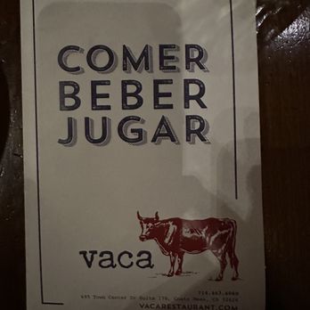 Vaca - Tapas/Small Plates Near Me - Costa Mesa, California