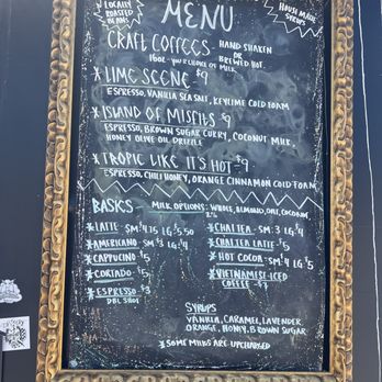 Dark Aroma Coffee - Menu - Coffee & Tea Near Me - Indialantic, Florida