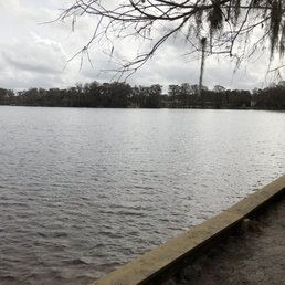 View of the lake