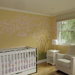 Andrea Coish Decorative Painting - Girls Room Nursery