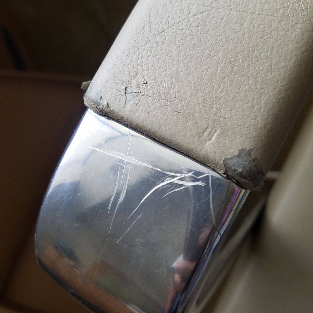 Allways Moving & Storage - Peeled leather from the arm. - Movers Near Me - Kingston, New York
