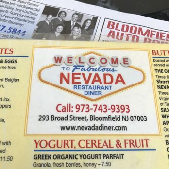 Nevada Diner Restaurant - Diners Near Me - Bloomfield, New Jersey Nevada Diner Restaurant - Diners Near Me - Bloomfield, New Jersey