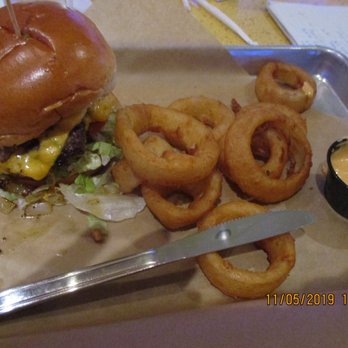 Buffalo Wild Wings - Buffalo Wild Wings / Store #3381 Mechanicsville: Cheeseburger + Onion Rings. - Chicken Wings Near Me - Mechanicsville, Virginia Buffalo Wild Wings - Buffalo Wild Wings / Store #3381 Mechanicsville: Cheeseburger + Onion Rings. - Chicken Wings Near Me - Mechanicsville, Virginia