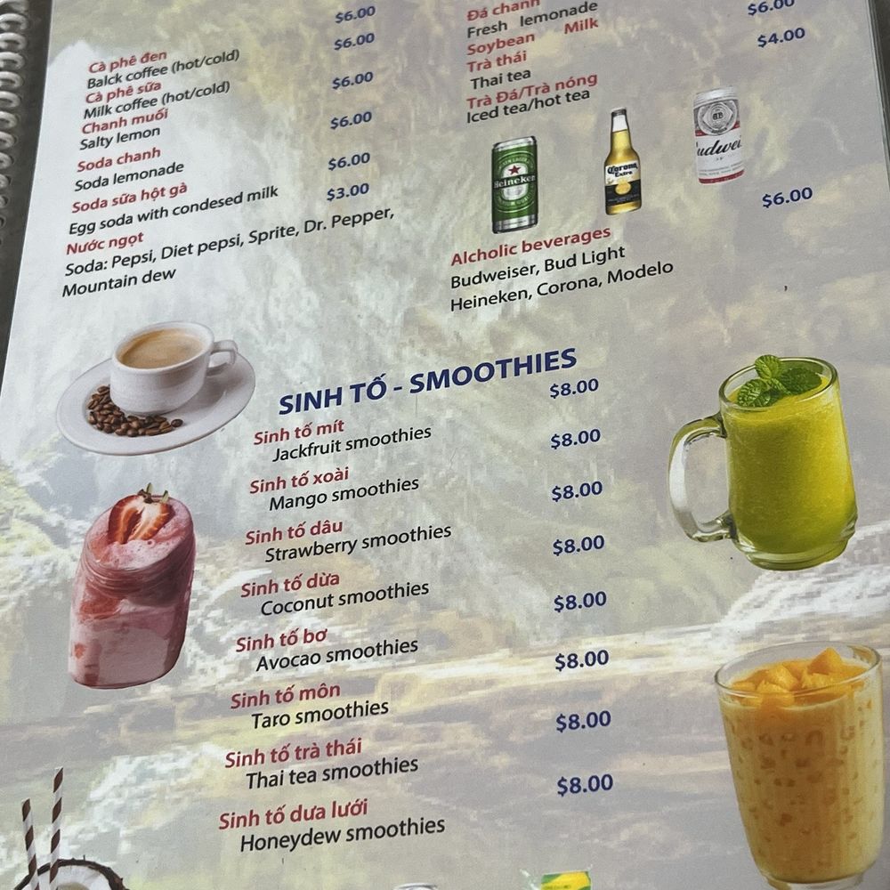Menu page 5of5 Menu page 5of5