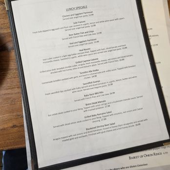 La Familia Restaurant - SPECIOALS - Italian Near Me - Wrentham, Massachusetts