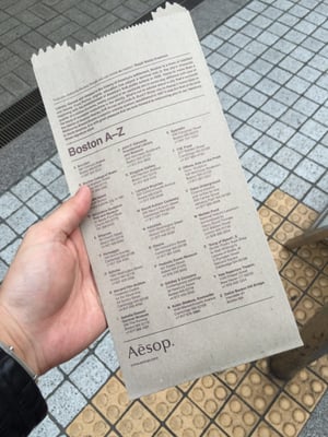 Aesop心斎橋店 Cosmetics Beauty Supply 中央区西心斎橋1 6 34 大阪市 大阪府 Japan Phone Number