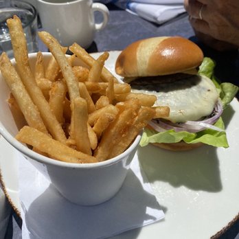 The Berkeley Boathouse - Seared Double Wagyu Burger - Seafood Near Me - Berkeley, California