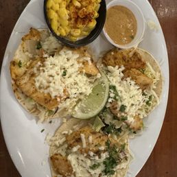 Baja fish tacos