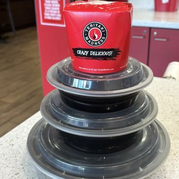 Teriyaki Madness - Sizes of the containers - Japanese Near Me - Manchester, Connecticut Teriyaki Madness - Sizes of the containers - Japanese Near Me - Manchester, Connecticut
