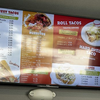 Tacos Don Paco - Menu - Mexican Near Me - Oceanside, California