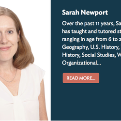 Marks Education - Sarah Newport, Marks Education Tutor