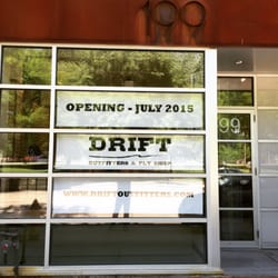 Drift Outfitters & Fly Shop - We're opening soon!
JULY 2015