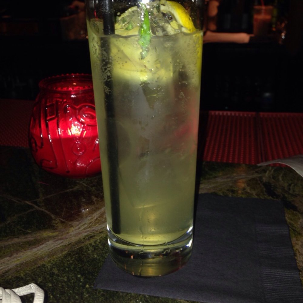 Stache Drinking Den  - White sangria punch.   So good!!! - Whiskey Bars Near Me - Fort Lauderdale, Florida
