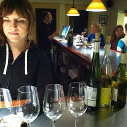 At the bar