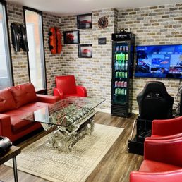 Awesome customer lounge