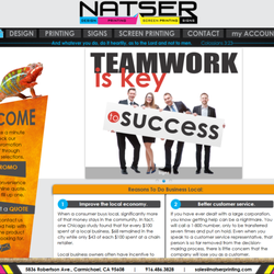 Natser Printing - Natser Printing Website