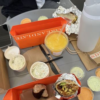 Wake and Late - Bacon Burrito, Sweet Onion Bagel w/ Lox Spread & Scallion Cream Cheese - Breakfast & Brunch Near Me - Pasadena, California Wake and Late - Bacon Burrito, Sweet Onion Bagel w/ Lox Spread & Scallion Cream Cheese - Breakfast & Brunch Near Me - Pasadena, California