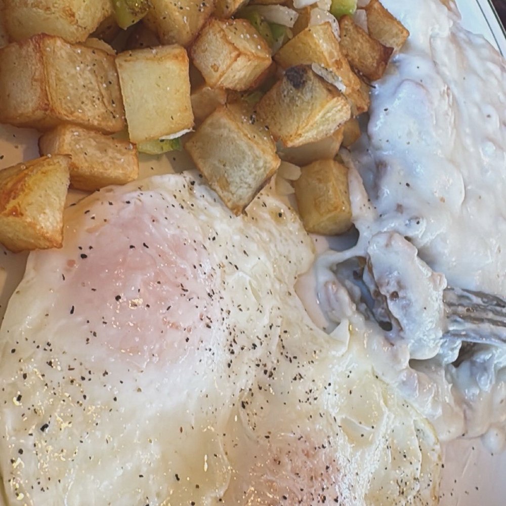 Country fried steak breakfast
