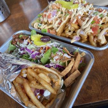 Spitz - Frisco - Gyro, Greek Side Salad, and Street Cart Fries. - Mediterranean Near Me - Frisco, Texas