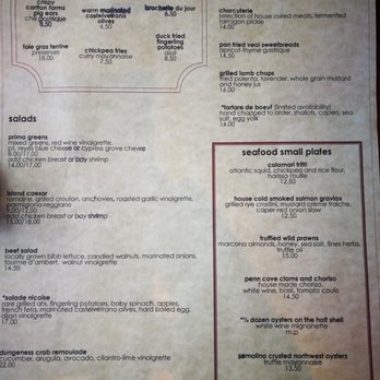 Prima Bistro - American Near Me - Langley, Washington Prima Bistro - American Near Me - Langley, Washington