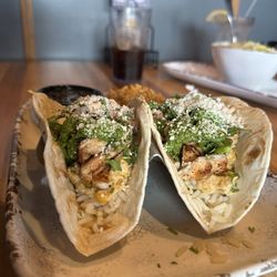 Purple Goat - Elote Steak Tacos with Chicken