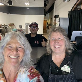 Grinders Meat and Market - Happy customers & the man himself Felix! - Meat Shops Near Me - Cave Creek, Arizona Grinders Meat and Market - Happy customers & the man himself Felix! - Meat Shops Near Me - Cave Creek, Arizona