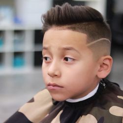 New Era Barberz - Combover on this little guy!!!
