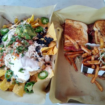 New York Beer Project - Nachos and brisket sandwich - Breweries Near Me - Lockport, New York