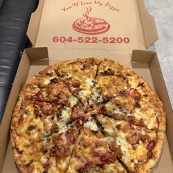 Viva Sue Pizza - Meat lovers pizza