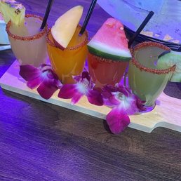 Cute margarita flight