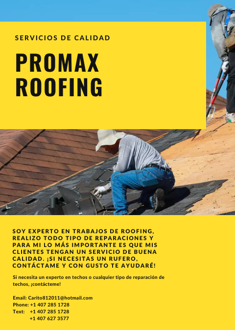 Slide of Promax Roofing