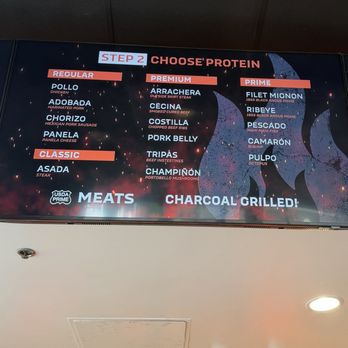 Primecut Taqueria - Protein Menu - Tacos Near Me - Anaheim, California Primecut Taqueria - Protein Menu - Tacos Near Me - Anaheim, California