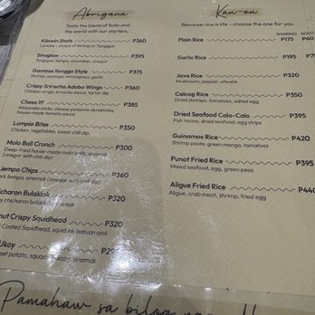 Punot - Menu - Restaurants Near Me - Iloilo City, ILI