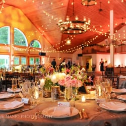 Maine Event Design & Decore - Cafe lighting at the Spruce Point Inn, Boothbay Harbor, ME
