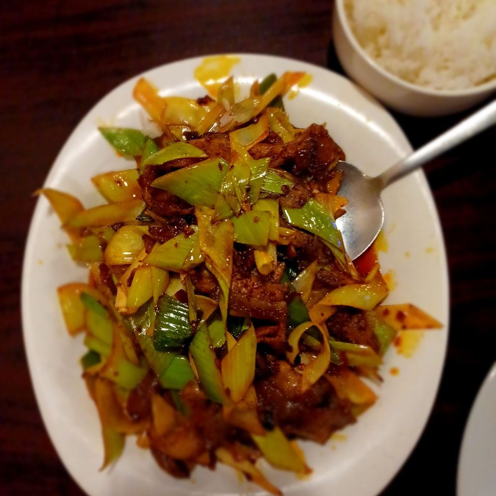 Sun Shui Asian Cuisine - Twice-cooked pork belly not on the menu - Japanese Near Me - Bedford, New Hampshire Sun Shui Asian Cuisine - Twice-cooked pork belly not on the menu - Japanese Near Me - Bedford, New Hampshire