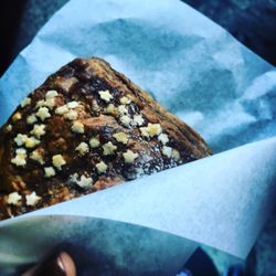 L'Universitá del Caffè - Pastry filled with Nutella and vanilla cream, toasted pastina on top. Easily one of the top 5 things I've eaten in my entire life, one euro.