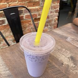 AmeriMex - Taro milk tea no boba