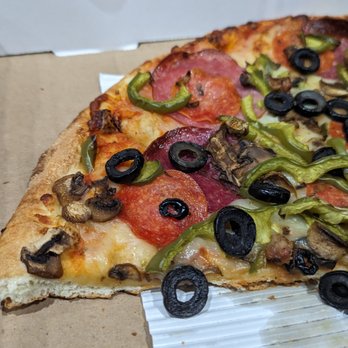 King Kong NY Pizza - Does this pizza look like it has extra sauce? That's what we asked for. Along with holding the olives, they got it wrong. - Pizza Near Me - San Jose, California King Kong NY Pizza - Does this pizza look like it has extra sauce? That's what we asked for. Along with holding the olives, they got it wrong. - Pizza Near Me - San Jose, California
