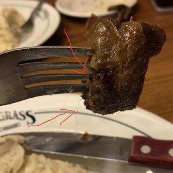 Saltgrass Steak House - A large pubic looking hair. - Steakhouses Near Me - Tulsa, Oklahoma Saltgrass Steak House - A large pubic looking hair. - Steakhouses Near Me - Tulsa, Oklahoma