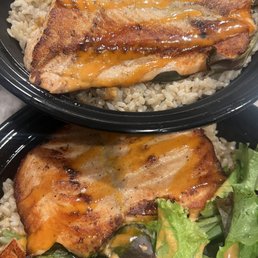 Grilled Salmon Bowl
