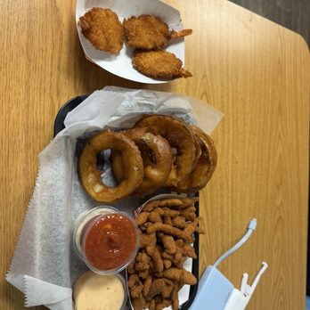 The Boardwalk Grill - Fried clams, onion rings and fried shrimp - Seafood Near Me - Madeira Beach, Florida The Boardwalk Grill - Fried clams, onion rings and fried shrimp - Seafood Near Me - Madeira Beach, Florida