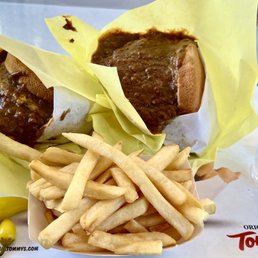 Today's 2-for-1 Chili Cheeseburger, with extra Chili, and Fries! Today's 2-for-1 Chili Cheeseburger, with extra Chili, and Fries!